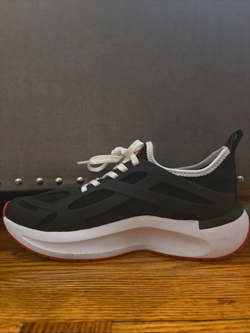 Hunter Black and White Women’s Sneakers